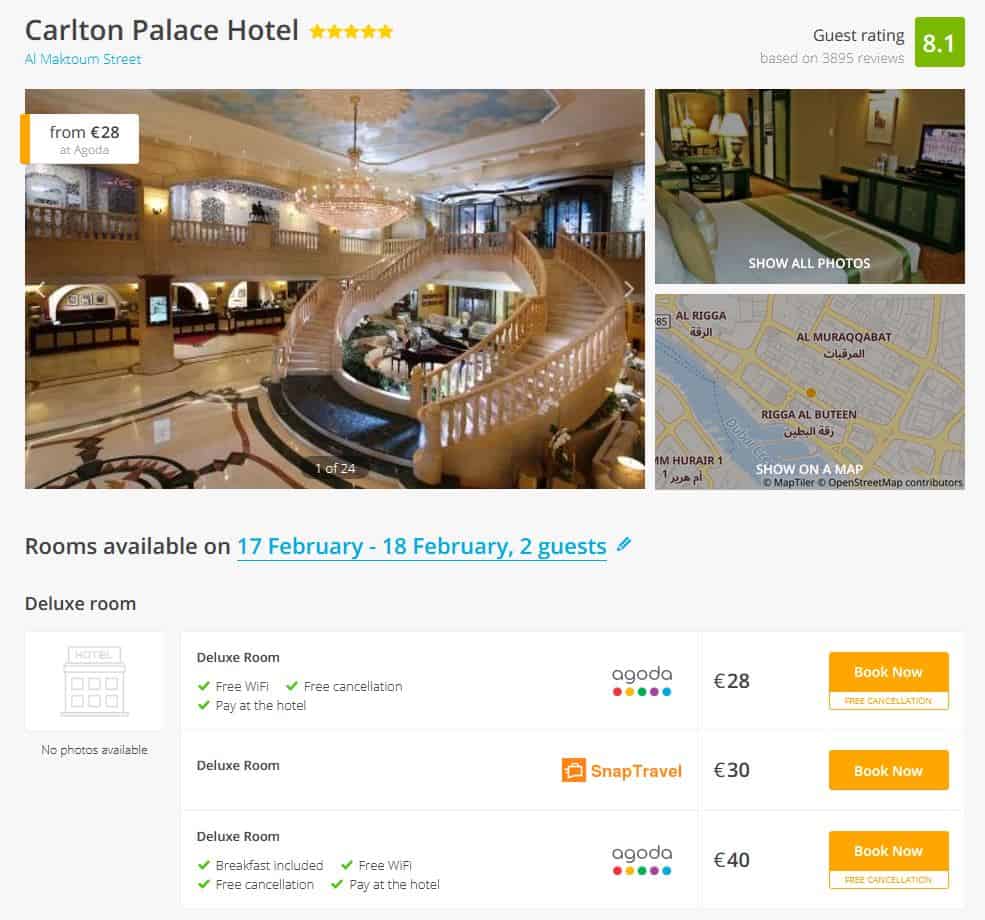 Dubai Hotel Deal