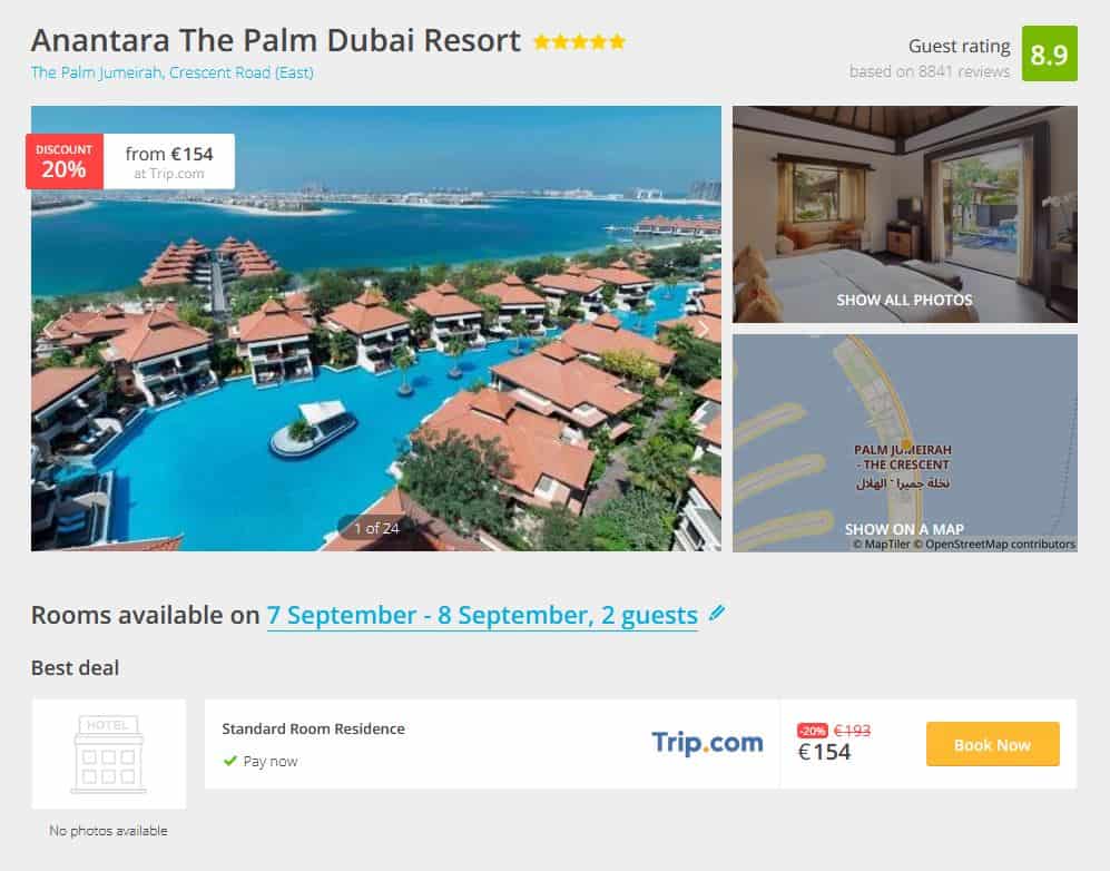 Anantara The Palm Dubai Resort