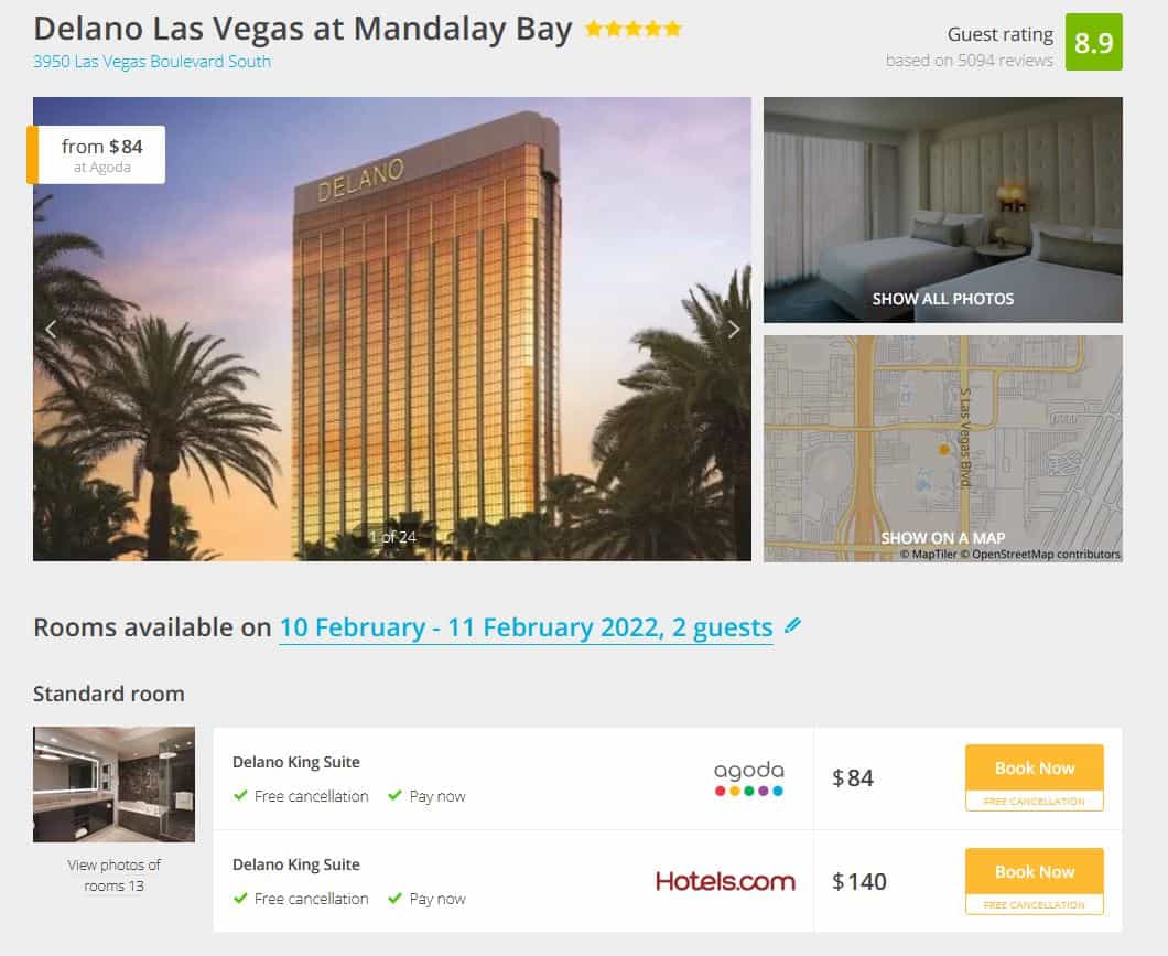 2021 09 22 01 38 47 Delano Las Vegas at Mandalay Bay Las Vegas 10.02 11.02 The best hotel dea