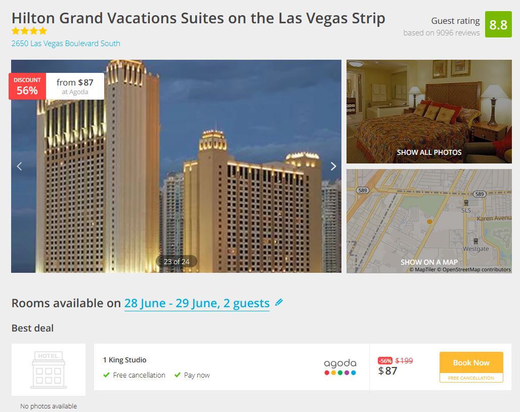 2022 05 26 01 22 12 Hilton Grand Vacations Suites on the Las Vegas Strip Las Vegas 28.06 29.06