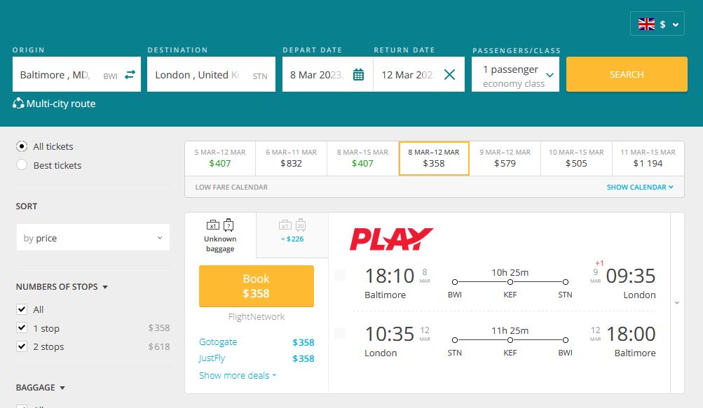 2022 10 23 10 42 21 Baltimore Stansted Airport 08.03 12.03 Flights search – Mozilla