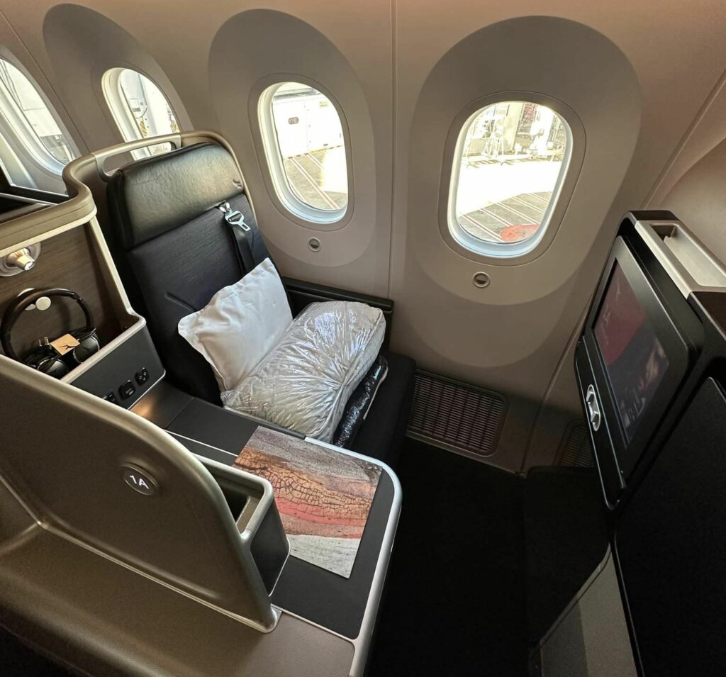 Qantas Business Class Seats