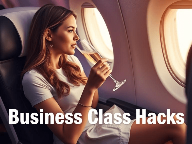 The Secret Business Class Hacks Airlines Don’t Want You to Know! An Insider’s Guide to Upgrading Your Flight Experience